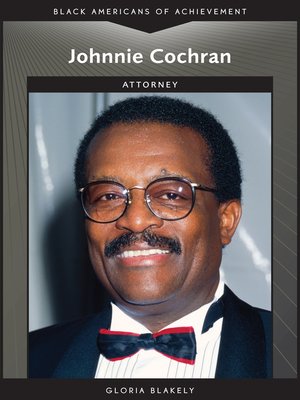 cover image of Johnnie Cochran